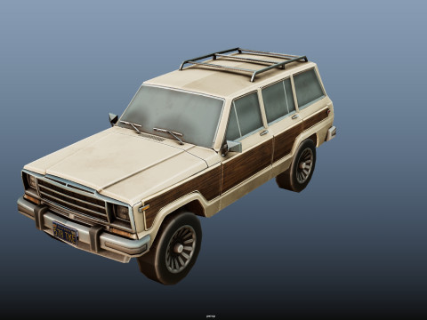 Jeep Wagoneer Model 3D