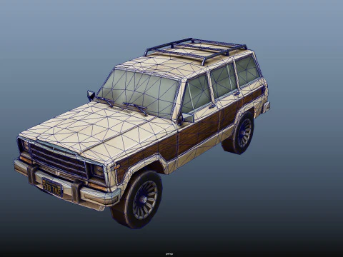 Jeep Wagoneer 3D Model