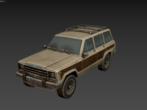 Jeep Wagoneer Model 3D