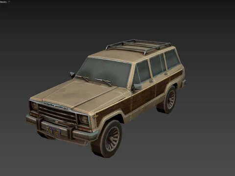 Jeep Wagoneer 3D Model