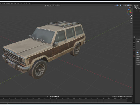 Jeep Wagoneer Model 3D
