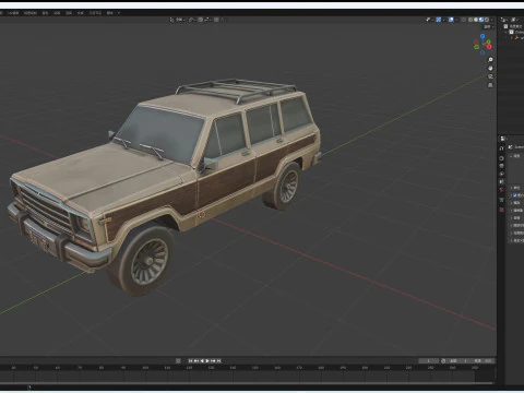Jeep Wagoneer 3D Model