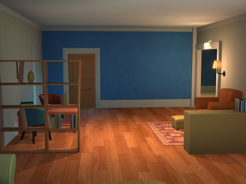 Cartoon House 3D Model