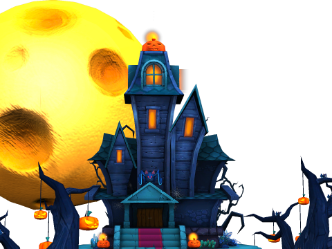 Halloween Castle Modelo 3D