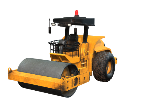 Steamroller 3D Модель