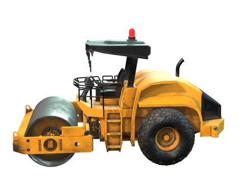 Steamroller 3D Model