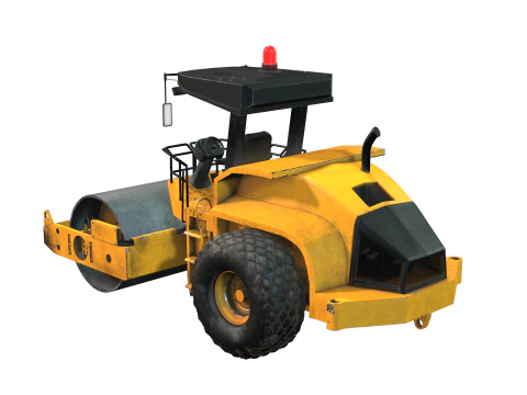Steamroller 3D Model