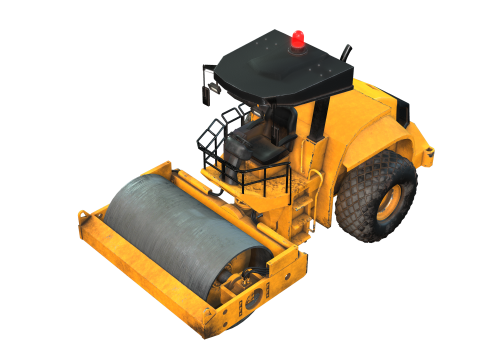 Steamroller 3D 모델