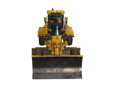 Motor Grader Modello 3D