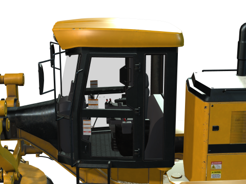 Motor Grader 3D Модель