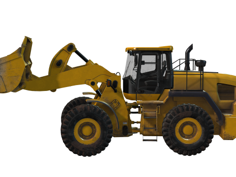 Wheel Loader 3Dモデル
