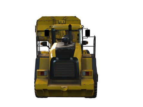 Wheel Loader 3D Model
