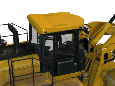 Wheel Loader 3D Model