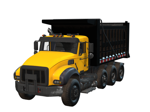 Dump Truck Modello 3D