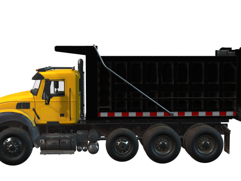 Dump Truck Modello 3D