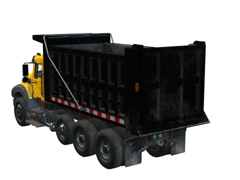 Dump Truck 3D Model