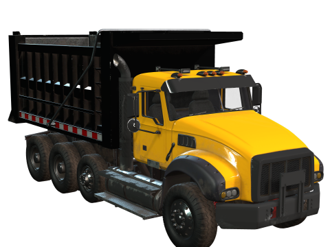Dump Truck Modello 3D