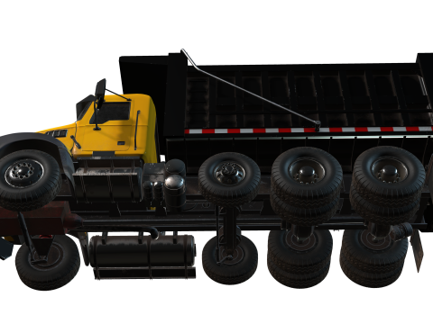 Dump Truck Modello 3D