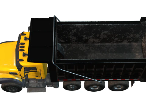 Dump Truck 3D Model