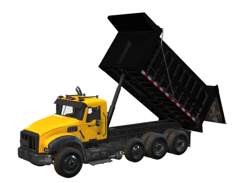 Dump Truck 3D Model