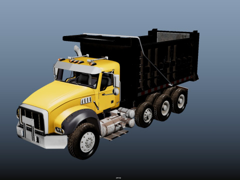 Dump Truck Modello 3D