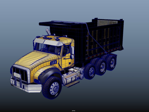 Dump Truck Modello 3D