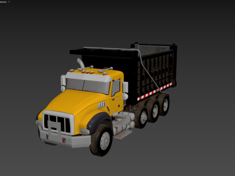 Dump Truck Modello 3D