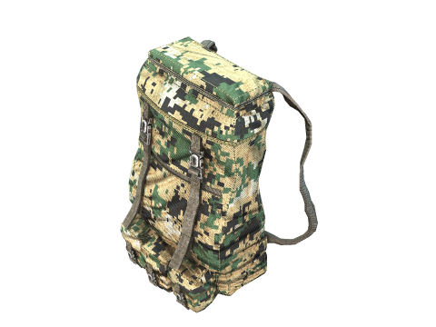 Military Backpack 3D Model