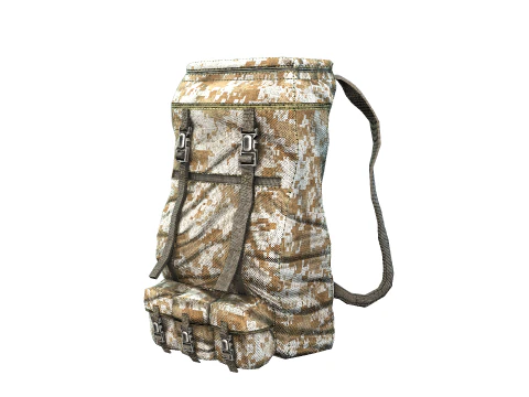 Military Backpack 3D Model