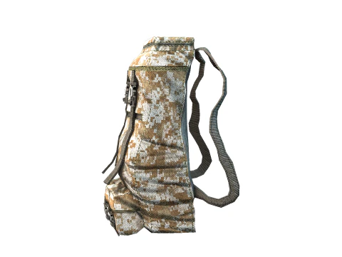 Military Backpack 3D Model