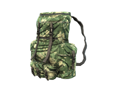 Military Backpack Model 3D