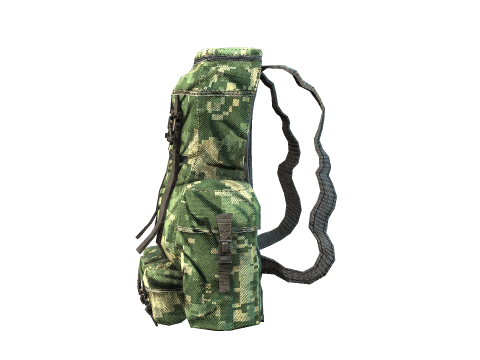 Military Backpack Model 3D