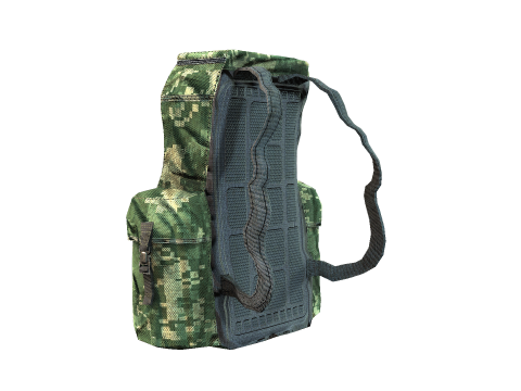 Military Backpack Model 3D