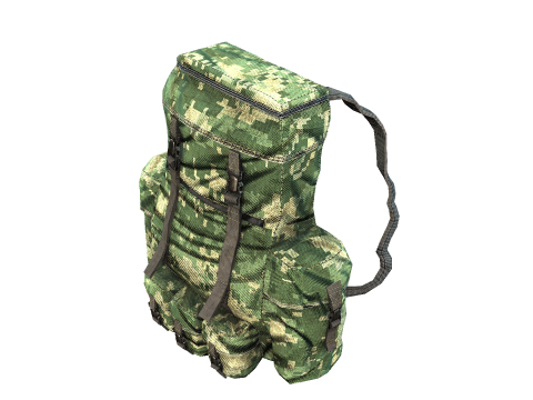 Military Backpack Model 3D