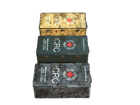 Aid Box 3D Model