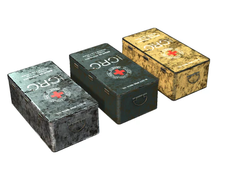 Aid Box 3D Model