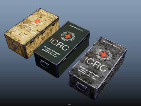 Aid Box Modelo 3D