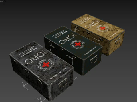 Aid Box 3D Model