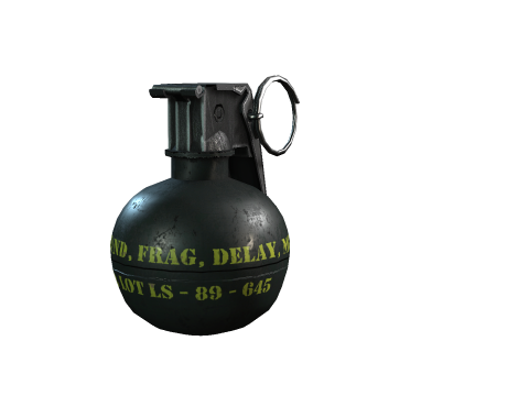Grenade M67 3D 模型