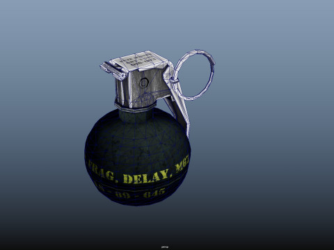 Grenade M67 3D Модель