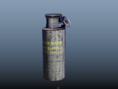 Grenade MK3A2 3D-Modell