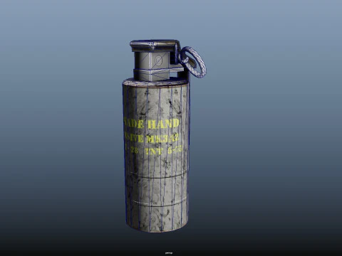 Grenade MK3A2 3D Model