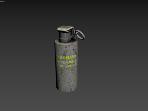 Grenade MK3A2 3D-Modell