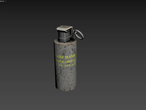 Grenade MK3A2 3D Model