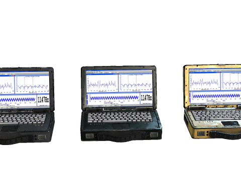 Military Laptop 3D Model