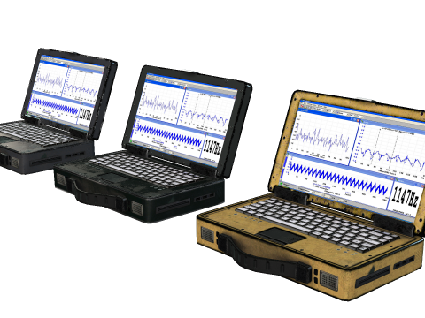 Military Laptop 3Dモデル