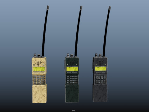 Radio 3Dモデル