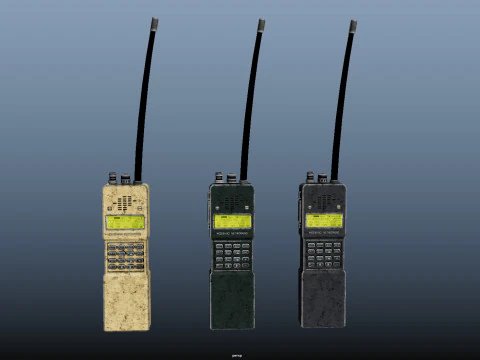 Radio 3D Model