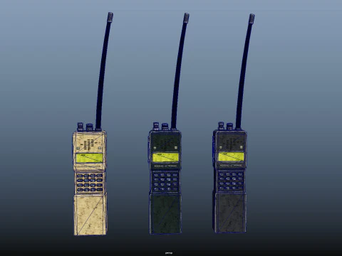 Radio 3D Model