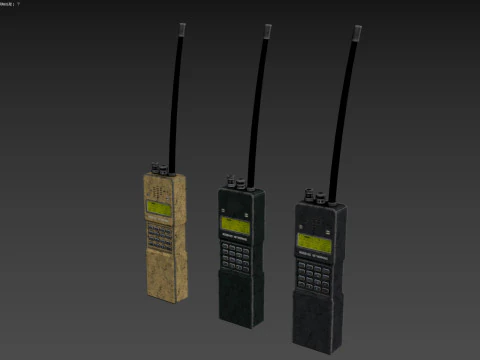 Radio 3D Model